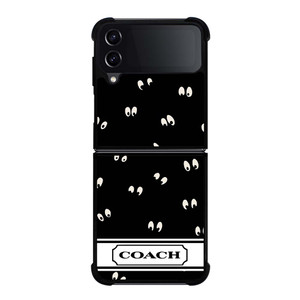 COACH DISNEY SPOOKY EYES Samsung Galaxy Z Flip 4 Case Cover COACH DISNEY SPOOKY EYES Samsung Galaxy Z Flip 4 Case Cover