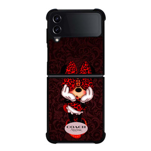 COACH MINNIE MOUSE NEW YORK Samsung Galaxy Z Flip 4 Case Cover