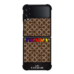 COACH NEW YORK NASA Samsung Galaxy Z Flip 4 Case Cover COACH NEW YORK NASA Samsung Galaxy Z Flip 4 Case Cover