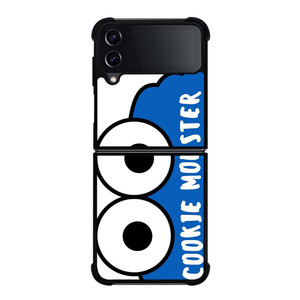 COOKIE MONSTER SESAME STREET CUTE Samsung Galaxy Z Flip 4 Case Cover COOKIE MONSTER SESAME STREET CUTE Samsung Galaxy Z Flip 4 Case Cover