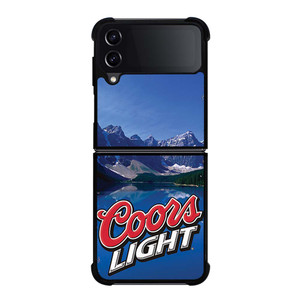 COORS BEER LIGHT BLUE Samsung Galaxy Z Flip 4 Case Cover COORS BEER LIGHT BLUE Samsung Galaxy Z Flip 4 Case Cover