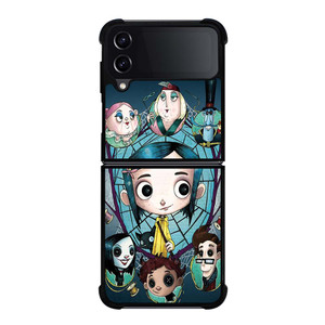 CORALINE MOVIE CHARACTER Samsung Galaxy Z Flip 4 Case Cover CORALINE MOVIE CHARACTER Samsung Galaxy Z Flip 4 Case Cover