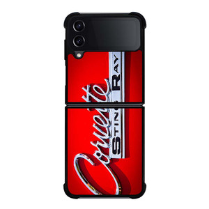 CORVETTE STINGRAY RED EMBLEM Samsung Galaxy Z Flip 4 Case Cover CORVETTE STINGRAY RED EMBLEM Samsung Galaxy Z Flip 4 Case Cover