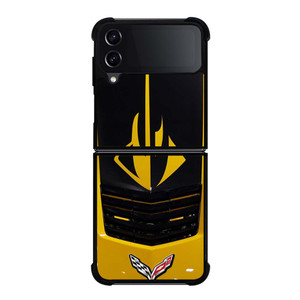 CORVETTE STINGRAY YELLOW GRILLES Samsung Galaxy Z Flip 4 Case Cover CORVETTE STINGRAY YELLOW GRILLES Samsung Galaxy Z Flip 4 Case Cover