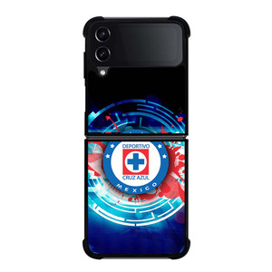 CRUZ AZUL FOOTBALL CLUB LOGO Samsung Galaxy Z Flip 4 Case Cover CRUZ AZUL FOOTBALL CLUB LOGO Samsung Galaxy Z Flip 4 Case Cover