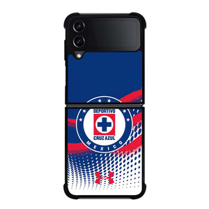 CRUZ AZUL FOOTBALL CLUB MEXICO Samsung Galaxy Z Flip 4 Case Cover CRUZ AZUL FOOTBALL CLUB MEXICO Samsung Galaxy Z Flip 4 Case Cover