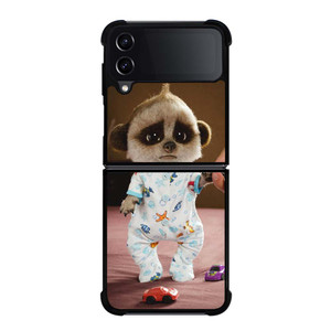 CUTE MEERKAT BABY OLEG Samsung Galaxy Z Flip 4 Case Cover CUTE MEERKAT BABY OLEG Samsung Galaxy Z Flip 4 Case Cover