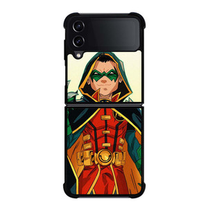 DAMIAN WAYNE BATMAN COMICS 2 Samsung Galaxy Z Flip 4 Case Cover DAMIAN WAYNE BATMAN COMICS 2 Samsung Galaxy Z Flip 4 Case Cover