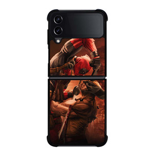 DEADPOOL VS WOLVERINE MARVEL Samsung Galaxy Z Flip 4 Case Cover DEADPOOL VS WOLVERINE MARVEL Samsung Galaxy Z Flip 4 Case Cover