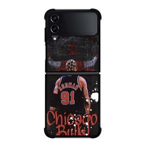 DENNIS RODMAN CHICAGO BULLS RETRO Samsung Galaxy Z Flip 4 Case Cover