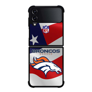 DENVER BRONCOS LOGO FOOTBALL Samsung Galaxy Z Flip 4 Case Cover DENVER BRONCOS LOGO FOOTBALL Samsung Galaxy Z Flip 4 Case Cover