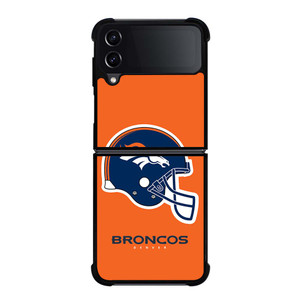 DENVER BRONCOS NFL HELMET Samsung Galaxy Z Flip 4 Case Cover