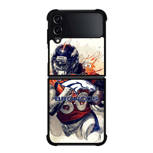 DENVER BRONCOS NFL LOGO Samsung Galaxy Z Flip 4 Case Cover