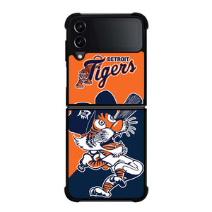 DETROIT TIGERS MASCOT MLB LOGO Samsung Galaxy Z Flip 4 Case Cover DETROIT TIGERS MASCOT MLB LOGO Samsung Galaxy Z Flip 4 Case Cover