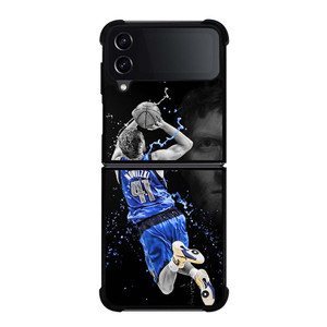 DIRK NOWITZKI DALLAS MAVERICK Samsung Galaxy Z Flip 4 Case Cover DIRK NOWITZKI DALLAS MAVERICK Samsung Galaxy Z Flip 4 Case Cover