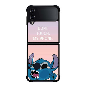 DISNEY STITCH DONT TOUCH MY PHONE Samsung Galaxy Z Flip 4 Case Cover DISNEY STITCH DONT TOUCH MY PHONE Samsung Galaxy Z Flip 4 Case Cover