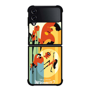 DISNEY THE INCREDIBLES 2 ART Samsung Galaxy Z Flip 4 Case Cover DISNEY THE INCREDIBLES 2 ART Samsung Galaxy Z Flip 4 Case Cover