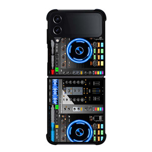 DJ TABLE TURN Samsung Galaxy Z Flip 4 Case Cover DJ TABLE TURN Samsung Galaxy Z Flip 4 Case Cover