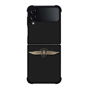 DODGE CAR BROTHERS BAGDE CARBON Samsung Galaxy Z Flip 4 Case Cover