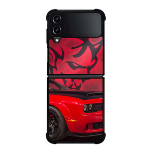 DODGE CAR DEMON LOGO Samsung Galaxy Z Flip 4 Case Cover