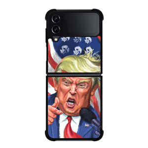 DONALD TRUMP ART  Samsung Galaxy Z Flip 4 Case Cover