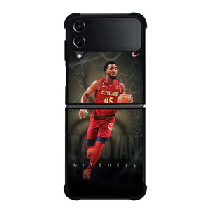 DONOVAN MITCHELL CLEVELAND CAVALIERS Samsung Galaxy Z Flip 4 Case Cover