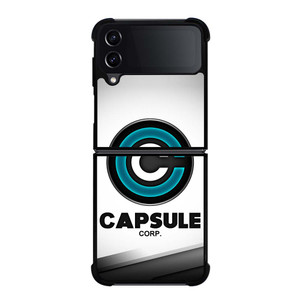 DRAGON BALL CAPSULE CORP LOGO Samsung Galaxy Z Flip 4 Case Cover DRAGON BALL CAPSULE CORP LOGO Samsung Galaxy Z Flip 4 Case Cover