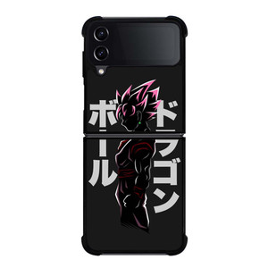 DRAGON BALL SUPER BLACK GOKU SSJ ROSE Samsung Galaxy Z Flip 4 Case Cover DRAGON BALL SUPER BLACK GOKU SSJ ROSE Samsung Galaxy Z Flip 4 Case Cover