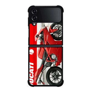 DUCATI MOTOR SPORT Samsung Galaxy Z Flip 4 Case Cover DUCATI MOTOR SPORT Samsung Galaxy Z Flip 4 Case Cover