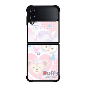 DUFFY AND FRIENDS DISNEY Samsung Galaxy Z Flip 4 Case Cover DUFFY AND FRIENDS DISNEY Samsung Galaxy Z Flip 4 Case Cover