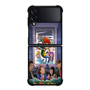DUNCANVILLE CARTOON MOVIES POSTER Samsung Galaxy Z Flip 4 Case Cover