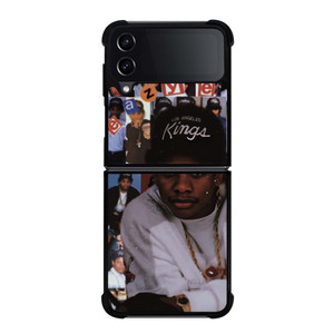 EAZY-E RAPPER COLLAGE Samsung Galaxy Z Flip 4 Case Cover EAZY-E RAPPER COLLAGE Samsung Galaxy Z Flip 4 Case Cover