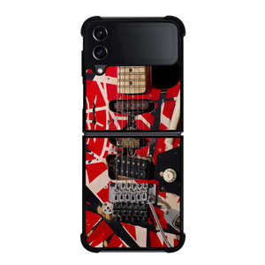EDDIE VAN HALEN GUITAR EMBLEM Samsung Galaxy Z Flip 4 Case Cover EDDIE VAN HALEN GUITAR EMBLEM Samsung Galaxy Z Flip 4 Case Cover