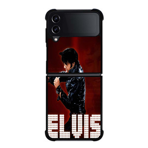 ELVIS PRESLEY THE LEGEND Samsung Galaxy Z Flip 4 Case Cover ELVIS PRESLEY THE LEGEND Samsung Galaxy Z Flip 4 Case Cover