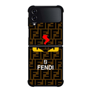 FENDI ROMA EYES LOGO 2 Samsung Galaxy Z Flip 4 Case Cover FENDI ROMA EYES LOGO 2 Samsung Galaxy Z Flip 4 Case Cover