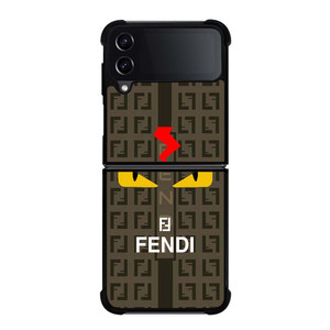 FENDI ROMA EYES LOGO Samsung Galaxy Z Flip 4 Case Cover