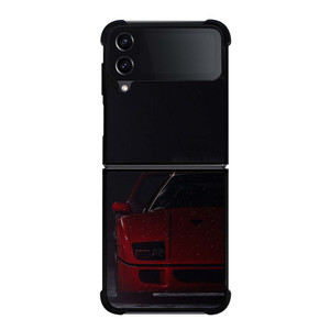 FERRARI F40 VINTAGE SUPERCAR 2 Samsung Galaxy Z Flip 4 Case Cover FERRARI F40 VINTAGE SUPERCAR 2 Samsung Galaxy Z Flip 4 Case Cover
