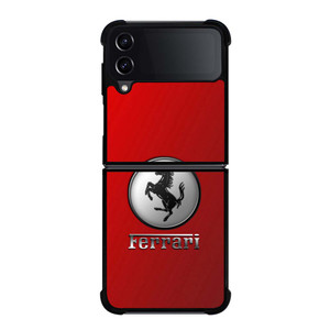FERRARI SUPER CAR BUTTON Samsung Galaxy Z Flip 4 Case Cover FERRARI SUPER CAR BUTTON Samsung Galaxy Z Flip 4 Case Cover