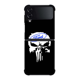 FORD CAR PUNISHER LOGO Samsung Galaxy Z Flip 4 Case Cover FORD CAR PUNISHER LOGO Samsung Galaxy Z Flip 4 Case Cover
