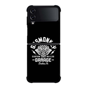 GAS MONKEY CUSTOM GARAGE Samsung Galaxy Z Flip 4 Case Cover GAS MONKEY CUSTOM GARAGE Samsung Galaxy Z Flip 4 Case Cover
