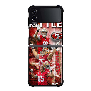 GEORGE KITTLE SAN FRANCISCO 49ERS 2 Samsung Galaxy Z Flip 4 Case Cover