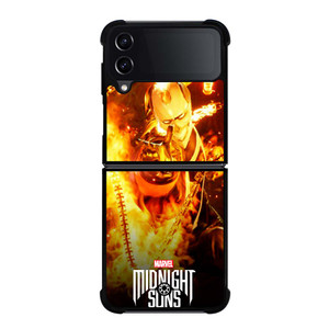 GHOST RIDERS MARVEL MIDNIGHT SUNS Samsung Galaxy Z Flip 4 Case Cover GHOST RIDERS MARVEL MIDNIGHT SUNS Samsung Galaxy Z Flip 4 Case Cover