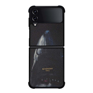 GIVENCHY PARIS SHARK LEATHER Samsung Galaxy Z Flip 4 Case Cover GIVENCHY PARIS SHARK LEATHER Samsung Galaxy Z Flip 4 Case Cover