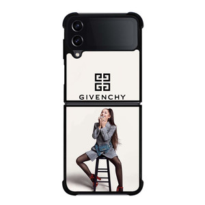 GIVENCHY PARIS X ARIANA GRANDE Samsung Galaxy Z Flip 4 Case Cover GIVENCHY PARIS X ARIANA GRANDE Samsung Galaxy Z Flip 4 Case Cover