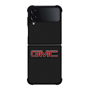 GMC CAR CARBON LOGO Samsung Galaxy Z Flip 4 Case Cover GMC CAR CARBON LOGO Samsung Galaxy Z Flip 4 Case Cover