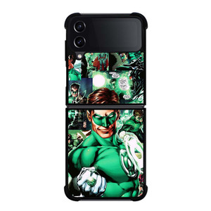 GREEN LANTERN COLLAGE Samsung Galaxy Z Flip 4 Case Cover