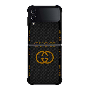 GUCCI ROUND PATTERN Samsung Galaxy Z Flip 4 Case Cover GUCCI ROUND PATTERN Samsung Galaxy Z Flip 4 Case Cover