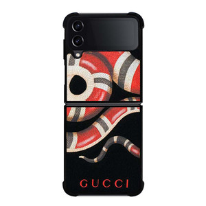 GUCCI SNAKE LEATHER Samsung Galaxy Z Flip 4 Case Cover GUCCI SNAKE LEATHER Samsung Galaxy Z Flip 4 Case Cover