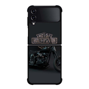 HARLEY DAVIDSON CUSTOM BOBBER Samsung Galaxy Z Flip 4 Case Cover HARLEY DAVIDSON CUSTOM BOBBER Samsung Galaxy Z Flip 4 Case Cover
