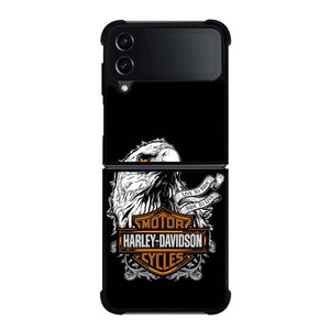 HARLEY DAVIDSON EAGLE MERCH Samsung Galaxy Z Flip 4 Case Cover